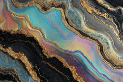 Iridescent Gold Vein Marble Art Bundle Product Image 1