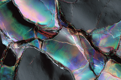 Iridescent surface cracks &amp; shimmering hues Product Image 1