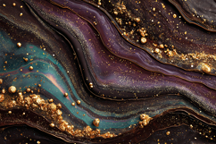 Swirling colors and gold accents Product Image 1
