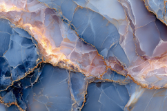 Blue Rose Gold Marble Art Bundle Product Image 1