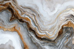 White Agate Stone Texture with Heavy Gold Glitter Product Image 1