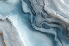 Soft Blue Onyx Stone with Fine Topographic Lines Product Image 1