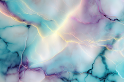 Mint Marble Texture with Glowing Electric Veins Product Image 1