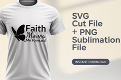 4x Inspirational Quotes Love Pray Faith SVG Cut Files Prayer Product Image 4