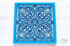 Multilayer Mandala Pattern Shadow Box Mandala SVG DXF - M261 Product Image 3