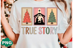 True Story PNG, Christian Christmas PNG Product Image 5