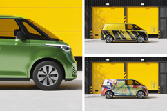 Electric Van Branding Mockup Product Image 3