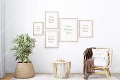 Mock up, Frame mockup in interior, Living room Mockup Product Image 1