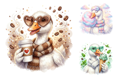 Cute Summer Goose Sublimation Bundle Art Product Image 3