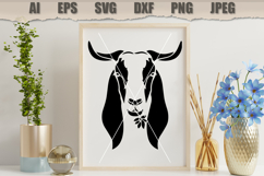 Stencil Goat Head Product Image 3