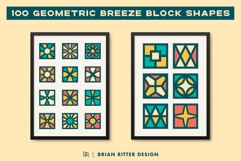 100 Geometric Breeze Block Shapes Product Image 3