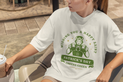 St. Patrick's Day Cheers Green SVG Product Image 3