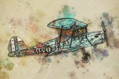 Printable OLD AIRCRAFTS 7 different formats Pack 27 Product Image 1