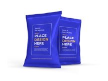 Snack Packaging Pouch Mockup Template Bundle 2 Product Image 7