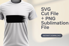 4x Brush Stroke SVG Artistic PNG EPS Cut Files Cricut Design Product Image 3