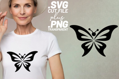 4x Butterfly Designs Classic Silhouette SVG Cut Files Detail Product Image 4