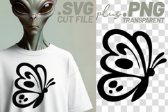 4x Butterfly Designs Silhouette Single Line SVG Cut Files Product Image 4