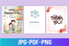 2026 Happy Life Planner Product Image 3