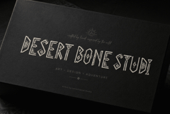 Archbolt : A Tribal Font for Rustic, Native-Inspired Designs Product Image 1