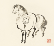 9 Vintage Japanese Horse Illustrations Bundle Product Image 3