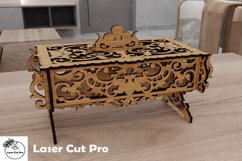 Nut, Dry Fruit Server Display Tray, Tray-Burgundy Svg Product Image 4