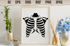 Stencil Human Rib Cage Product Image 3
