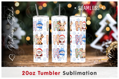 Ho-Ho-Ho. Funny Christmas Mini Bundle - Skinny Tumbler &amp; Mug Product Image 3