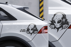 Car Sticker Mockup Product Image 3