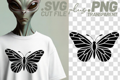 4x Butterfly Designs Tribal Monarch Geometric SVGs Cut Files Product Image 4