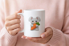 Crochet Easter Bunny PNG Clipart Product Image 3