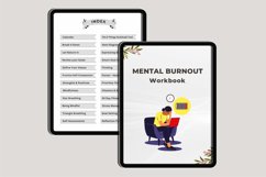 2025 Mental Burnout Workbook Digital Planner