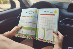2026 Full Year Activities Kids Planner Product Image 2