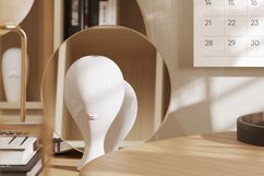 Long Narrow Hanging Calendar Mockup Product Image 3