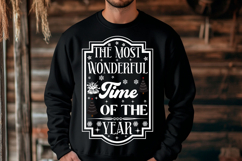 Christmas Round sign Svg holiday quotes Svg design Christmas Product Image 3