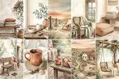 Rustic Boho Junk Journal Digital Kit| Junk Journal Product Image 4