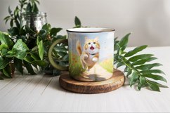 Vintage Mug Mockup with Greenery Decor Product Image 3