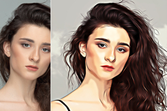 Digital Oil Painting Photoshop Action Product Image 3