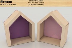 Wall Shelf Laser cut files SVG DXF CDR Ai vector plans 550 Product Image 1