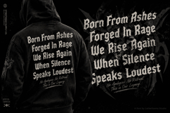 Bloodclaw Font The Baddest Font for Metal Typography, Horror Product Image 3