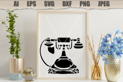 Stencil Vintage Telephone Product Image 3
