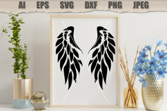 Stencil Angel Wings Product Image 3