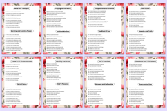 500 Prayer Journal Prompts Canva Template Product Image 3