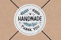 Crumpled Round Sticker Mockup Product Image 3