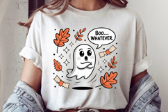 Cute ghost sarcastic cute sublimation design Product Image 1