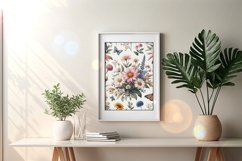 Modern Photo Frame Mockup with Plants Product Image 3