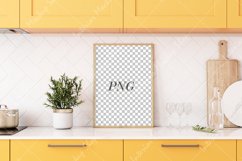 Frame mockup in kitchen room Product Image 3
