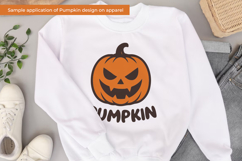 Halloween Pumpkin Set, Scary Jack O Lantern Faces Vector Product Image 3