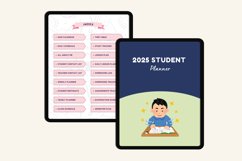 2025 Digital Student Planner Canva Product Image 3