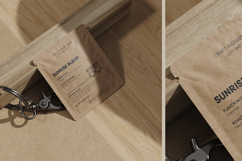 Kraft Sachet Packaging Mockup Product Image 3