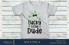 Lucky Little Dude Svg ,The Dude Svg,Birthday Dude Svg, Product Image 3